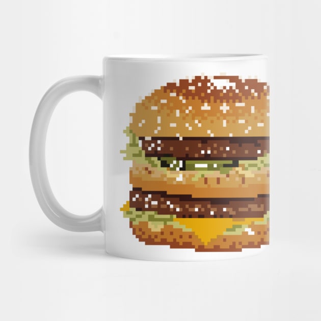 Pixel Burger by Vampireslug